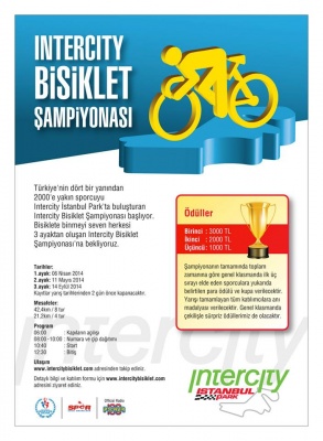 Intercity İstanbul Park için Afiş