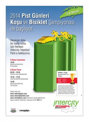 Intercity İstanbul Park için Afiş